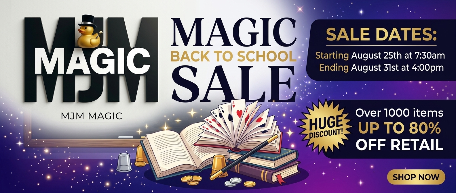 MJM Magic Back to School Sale