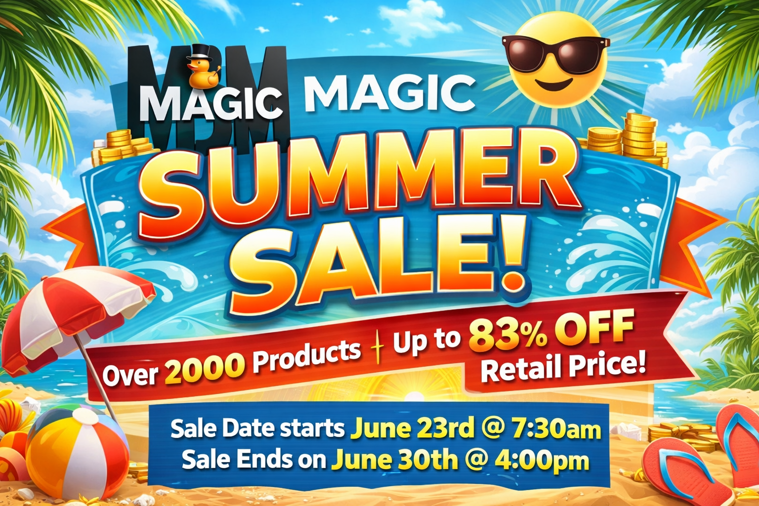MJM Magic Summer Sale