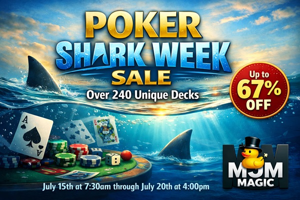 Poker Shark Week Sale